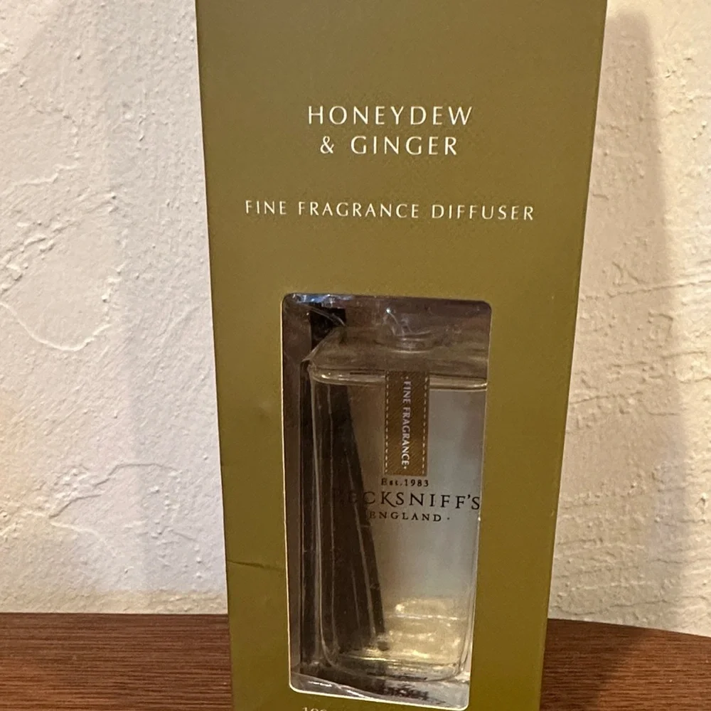 Honeydew & Ginger Fragrance Diffuser - Gold